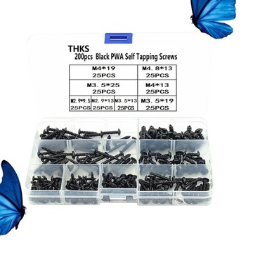 ЧЕРНЫЕ САМОРОНЫ ВИНТЫ С КРУГЛОЙ ГОЛОВКОЙ