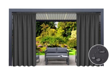 ZASŁONA WODOODPORNA 155x200 DO ALTANY OGRODU