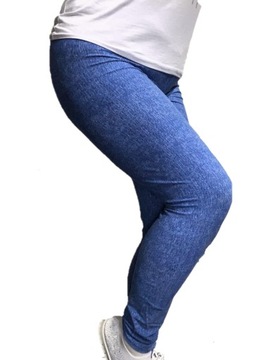 ELASTYCZNE LEGGINSY JEANS BAMBU 3XL 46 48