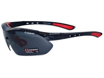 Okulary Sportowe z Polaryzacją na Rower 5 Soczewek