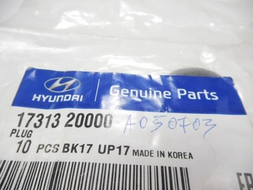 РЕЗИНОВАЯ ПРОБКА HYUNDAI TUCSON OE 17313 20000