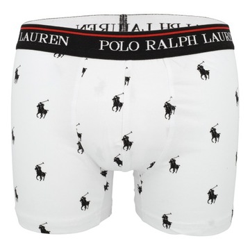 Bokserki męskie majtki białe POLO RALPH LAUREN rozmiar XL