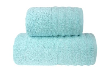 RĘCZNIK AQUA JASNO NIEBIESKI 70X130 DUŻY KĄPIELOWY CHŁONNY LEKKI