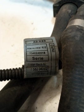 BMW X5 E70 F15 F01 F07 F10 F11 PŘÍDAVNÁ ČERPADLO VODY ADAPTÉR 7566335 7582040