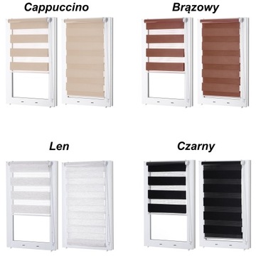 РОЛЛОННЫЕ ШТОРЫ ДЕНЬ НОЧЬ РОЛЛЕР 75х150СМ с натяжителем, ЦВЕТА ПО РАЗМЕРУ НА ЗАКАЗ