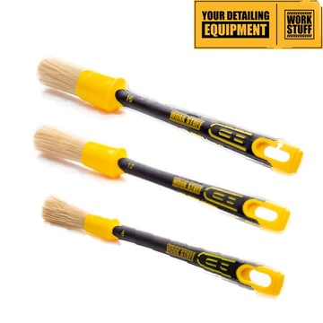 Work Stuff Pędzelki Detailing Brush Rubber Zestaw