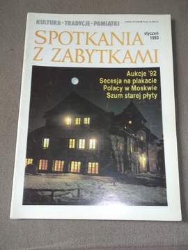 SPOTKANIA Z ZABYTKAMI 1/1993 miesięcznik