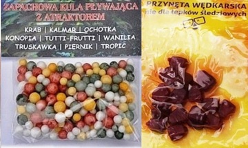 WYPYCHACZE DO HACZYKÓW + AKCESORIA WĘDKARSKIE W SKRZYNCE.