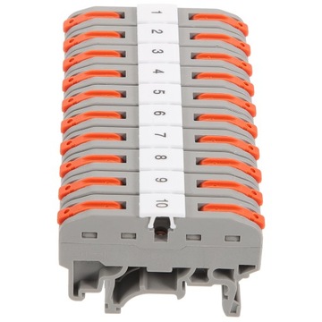 КОМПЛЕКТ ДЛЯ СОЕДИНЕНИЯ ПРОВОДОВ К РЕЛЬСОВЫМ КЛЕММАМ DIN-БЛОКИ АВТОМОБИЛЬНЫЕ ВИНТОВЫЕ КЛЕММЫ 10 КОМПЛЕКТОВ