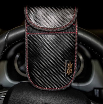 2X УГЛЕРОДНЫЙ ПРОТИВОУГОННЫЙ ЧЕХОЛ RFID БЕЗКЛЮЧЕВАЯ КРЫШКА FARADAYA