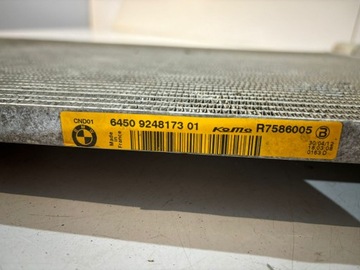 BMW F10 CHLADIČ KLIMATIZACE 9248173 - 14066