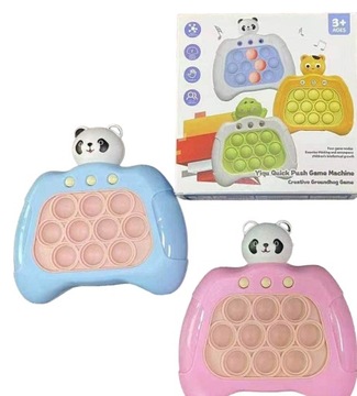 POP IT GRA ELEKTRONICZNA ANTYSTRESOWA ZRĘCZNOŚCIOWA LILO STICH + BRELOK 3D