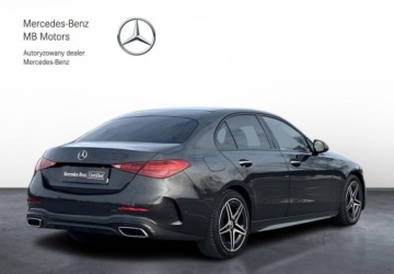 Mercedes Klasa C W206 Limuzyna 1.5 180 170KM 2025 Mercedes-Benz Klasa C AMG Line CarPlay Android Auto Martwe Pole Kamera Sal, zdjęcie 4