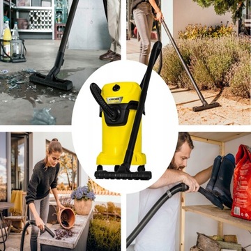 ПРОМЫШЛЕННЫЙ ПЫЛЕСОС KARCHER WD3 БЕЗ МЕШКА НОВАЯ МОДЕЛЬ + 10 МЕШКОВ В БЕСПЛАТНО