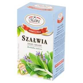 HERBATA ZIOŁOWA SZAŁWIA MALWA TEA 20 TOREBEK BIO