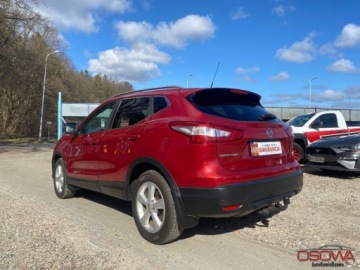Nissan Qashqai II Crossover 1.2 DIG-T 115KM 2017 Nissan Qashqai 1.2i turbo full opcja ledy kamery 360 skory Navi bezwypadk, zdjęcie 15