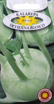 Kalarepa Di Vienna Bianco bardzo wczesna smaczna nasiona 2g