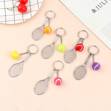 БРЕЛОК ТЕННИСНАЯ РАКЕТА ТЕННИСНЫЙ МЯЧ ГАДЖЕТ ТЕННИСНЫЙ БРЕЛОК