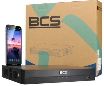 Rejestrator do monitoringu 4 kanałowy BCS 5w1 P2P