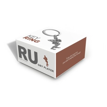 Брелок Регби - Металлморфоза