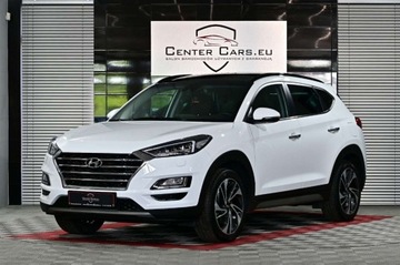 Hyundai Tucson III SUV Facelifting 1.6 T-GDi 177KM 2019 Hyundai Tucson 1.6 T-GDI FullLED Navi Skora Pano El.KlapaFot. KeyLess360 K