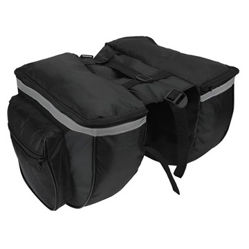 DUŻA TORBA ROWEROWA SAKWA NA BAGAŻNIK TORBA TYLNA TOREBKA NA ROWER