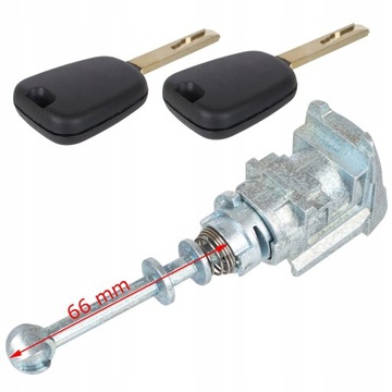 ВСТАВКА ЗАМКА ДВЕРИ ПЕРЕДНЯЯ ЛЕВАЯ CITROEN C4 I 04-1