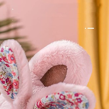 ДЕТСКИЕ ТАПОЧКИ ТЕПЛЫЕ ЗИМНИЕ ТАПОЧКИ КРОЛИК 18-24
