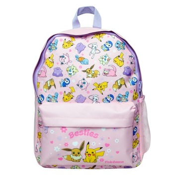 POKEMON plecaczek z kieszonką 37cm PIKACHU EEVEE