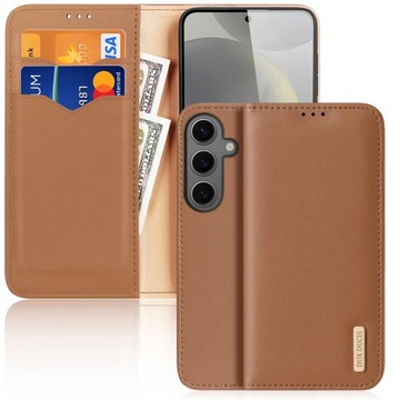 Etui Obudowa z Klapką do Samsung Galaxy S24+ Dux Ducis Case Blokada RFID