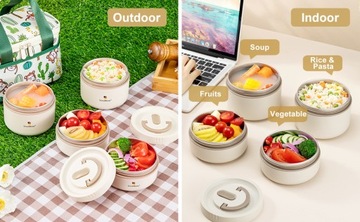 Ланч-бокс Sanbao Bento с сумкой, портативные термостойкие герметичные контейнеры для обеда