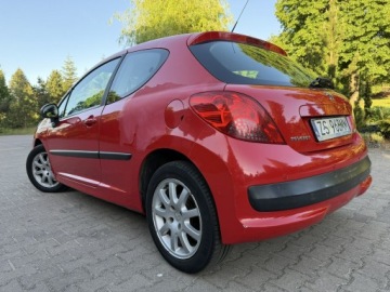 Peugeot 207 Hatchback 5d 1.4 VTi 95KM 2007 Peugeot 207 Benzyna | Manual | Czujniki | Alufelgi, zdjęcie 3