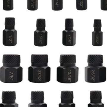 Экстрактор для винтов Поврежденный экстрактор для винтов, черный