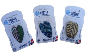 Piórka do lotek HARROWS VORTEX dart ZESTAW 3 SZT