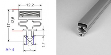 ПРОКЛАДКА ДЛЯ ХОЛОДИЛЬНИКА И МОРОЗИЛЬНИКА, ИЗГОТОВЛЕННАЯ НА ЗАМЕР