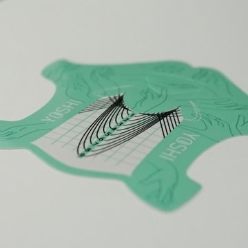 YOSHI NAIL FORMS шаблоны для наращивания гелевого маникюра 100 шт.