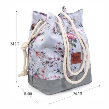 PEPI ЖЕНСКАЯ СУМКА-ШОППЕР СУМКА ЦВЕТЫ