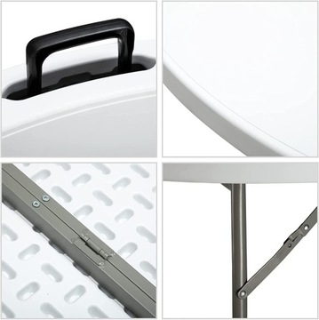 Стол складной BRISTOL 120 см белый