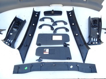 Полный хедлайнер Черная Skoda Octavia II Lift VRS HB Sedan