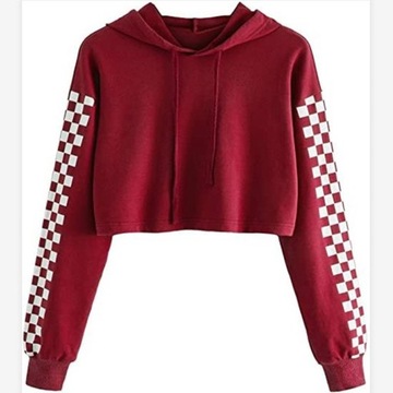 Nowa bluza damska wiosenna bluza z kapturem