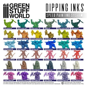 GSW 3490 Dipping ink 60 ml - ZOMBIE DIP
