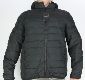 KURTKA PRZEJŚCIOWA MĘSKA Z KAPTUREM XXXXL 4XL