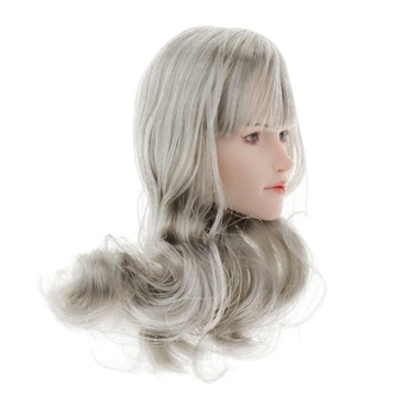 Лепка головы женщины-солдата 2х1/6 для 12 дюймов