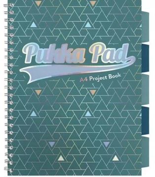Kołozeszyt A4 100k kratka Pukka Pad Project Book