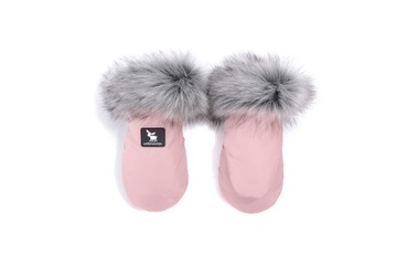 COTTONMOOSE RĘKAWICE RÓŻOWE - Pink