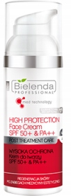BIELENDA PROFESSIONAL KREM DO TWARZY WYSOKA OCHRONA SPF 50+ PA++ 50ML
