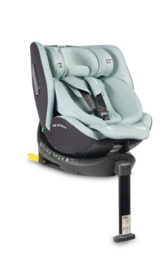 Поворотне автокрісло 40-150 см ISOFIX i-SIZE нога стабілізуюча