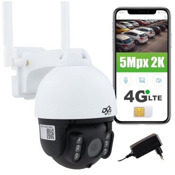 ZEWNĘTRZNA KAMERA OBROTOWA IP KARTA SIM LTE 4G GSM