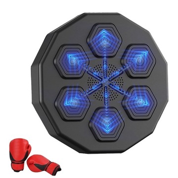 НАСТЕННЫЙ ТРЕНАЖЕР ДЛЯ БОКСА RGB МУЗЫКАЛЬНАЯ СУМКА С ПОДСВЕТКОЙ