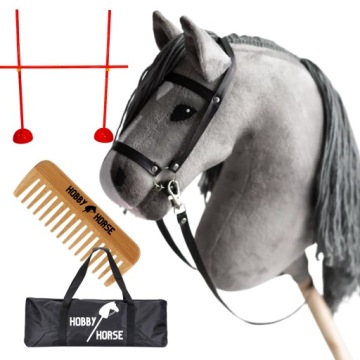 Sada Hobby Horse Kůň Na Tyči A3 Skákací Překážka 120 CM Hřeben